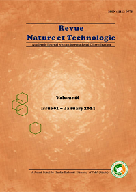 Revue Nature et Technologie